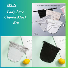 Lady Lace Clip-on Mock  Bra