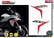 2 Stickers DUCATI Multistrada