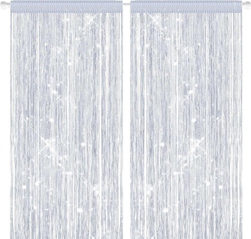 2pcs beaded door curtain 100 - curtain,