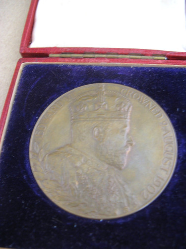 Antique cased bronze