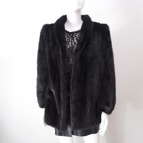 Saga mink vintage real - real, dark