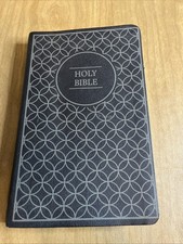 NIV Thinline Holy Bible Black