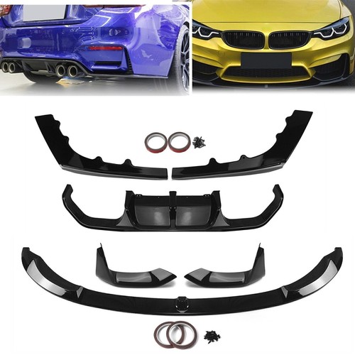 Set front lip rear bumper - set,