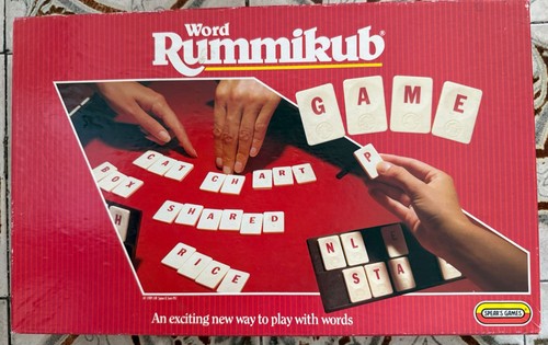 Vintage word rummikub - vintage,