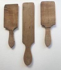Three Vintage Butter Paddles