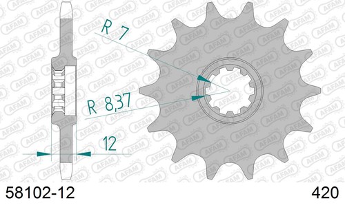 Afam 12t steel front - afam,
