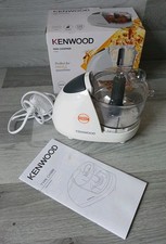 Kenwood Mini Chopper 350ml 2 Speed + Pulse 300w Delia Cheat Gadget White CH180B