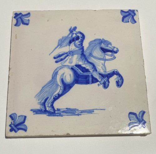 Dutch delft tile with - dutch, solider