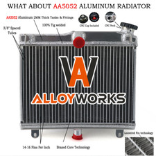 Upgraded Racing Alu Radiator