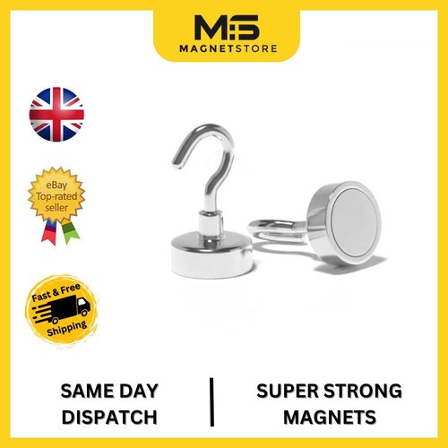 25mm diameter neodymium hook - neodymium,