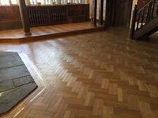 Parquet Flooring SOLID OAK Herringbone PRIME GRADE Top of the Range 400x70x22mm.