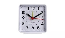 Habitat Analogue Alarm Clock - White (A-)