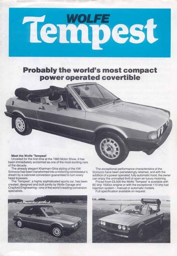 Volkswagen scirocco 1 - vw,