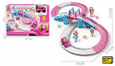 Pink Track Train Car Park