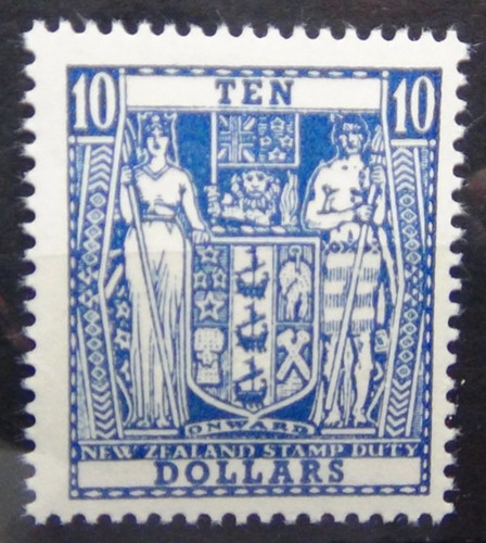 New zealand 1967 with - 1967, $10
