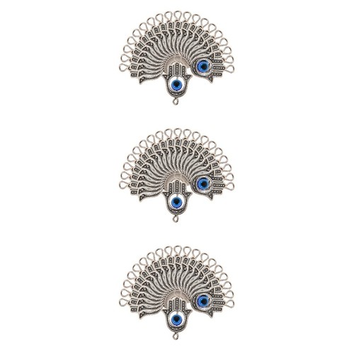 60pcs blue alloy - alloy, evil