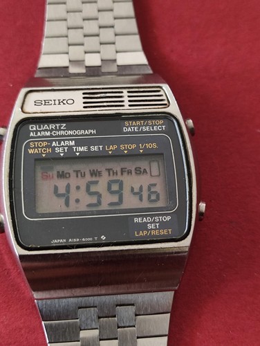 Rare vintage seiko a159 4000 - rare, a159-4000