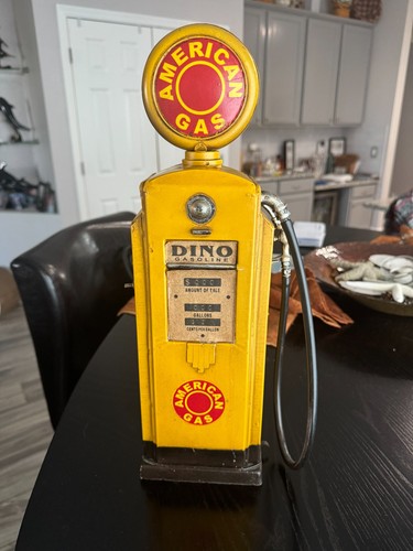 American gas pump from - dino,