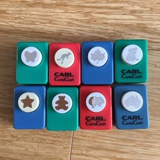 Small Carl Paper Punches - Various Designs