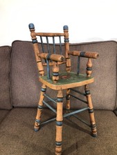 Small Wooden Teddy Doll Chair