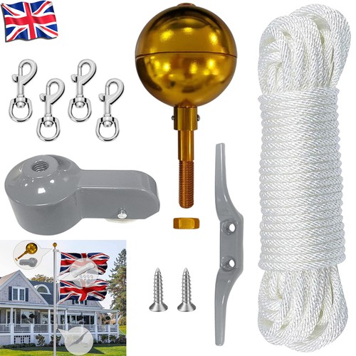 Flag pole tool set - flag,