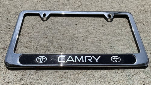 Camry license plate frame - license,