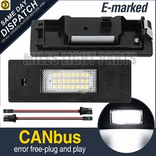 Pair For BMW E81 E87 F20 F21 1 LED NUMBER PLATE LIGHT NO CANBUS ERROR 7193294 UK