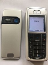 REFURBISHED NOKIA 6230i SILVER/WHITE CAMERA PHONE 7 MONTH WARRANTY EXPERT SELLER