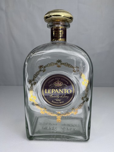 Lepanto brandy empty - empty, bottle