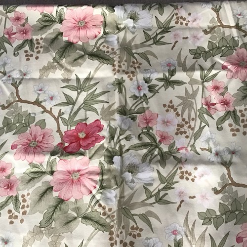 Vintage floral cream - vintage, pink