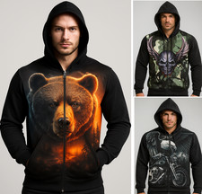 Mens Zip up Jackets Hoody