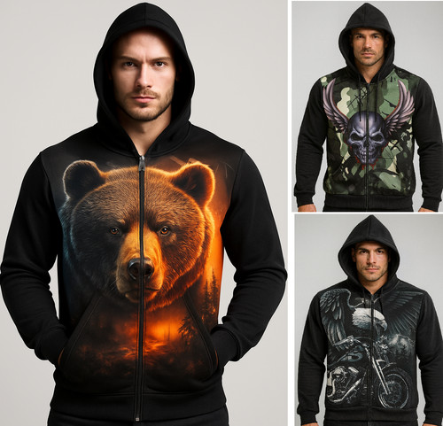 Mens zip jackets - jackets, hoody