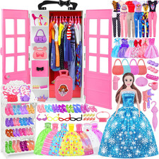 150+ Pcs Doll Clothes and