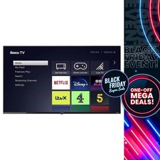 Polaroid P40FR1314U SMART Roku TV 40" Full HD LED TV Freeview Play Black