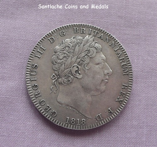 1818 king george iii silver - king,