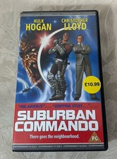 Suburban Commando (1991) - VHS Video Cassette Tape - Hulk Hogan