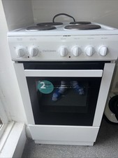Statesman C050ESCW Electric Cooker 50cm Single Cavity White