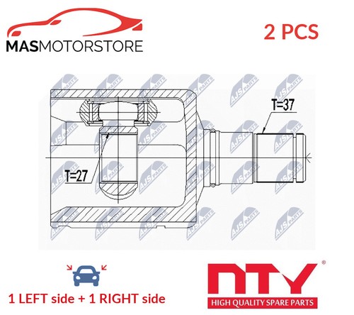Driveshaft joint kit pair - cv,