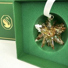 SWAROVSKI Annual Edition Festive 3D Ornament 2024 brand New 5674348 Gold