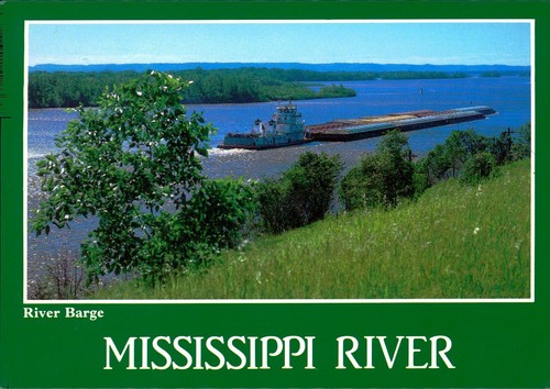 River barge mississippi - river,