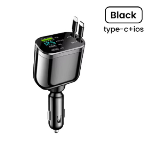 Retractable car charger - retractable,