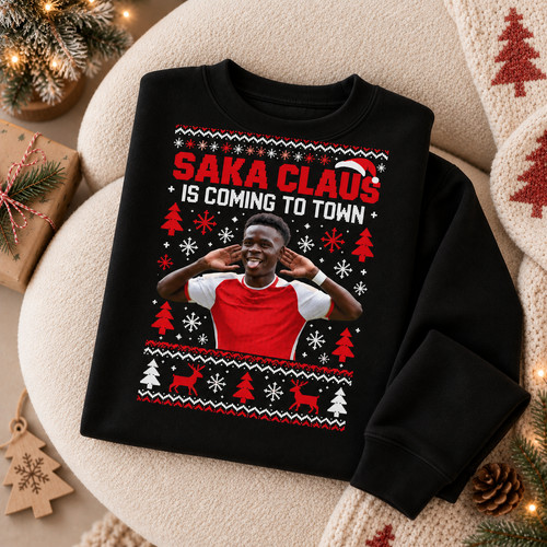 Saka claus coming town - claus,
