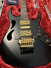 Ibanez Steve Vai Paradise in Art PIA3761 PIA3761 Onyx Black Electric Guitar