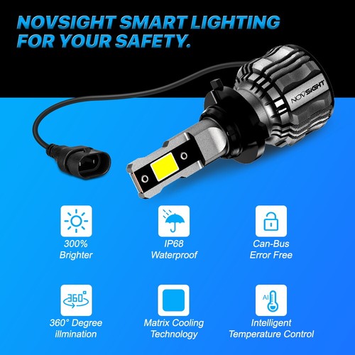 Novsight led bulbs h4 h7 - novsight, h1