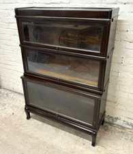 Antique Oak Globe Wernicke 3