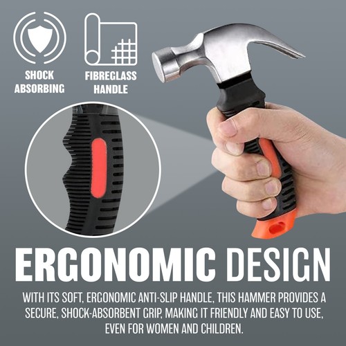 80oz stubby claw hammer - 80oz, soft