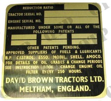 For David Brown 990 White