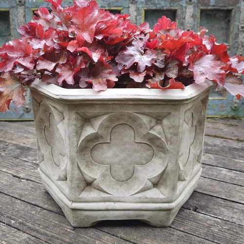 Hexagonal gothic style - gothic,