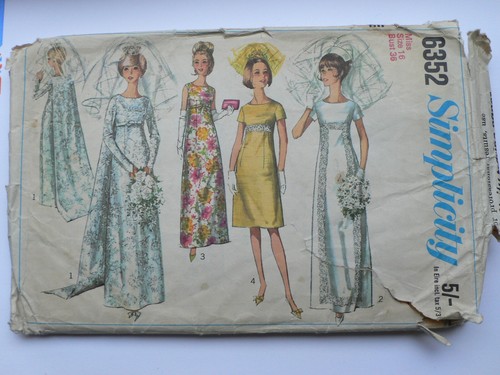 1960 vintage simplicity 6352 - vintage,