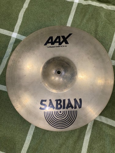 Sabian aax plosion - sabian, crash